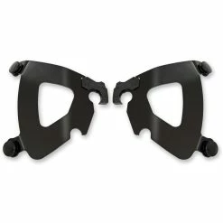 Memphis Shades Gauntlet Fairing Black Mounting Plates Only