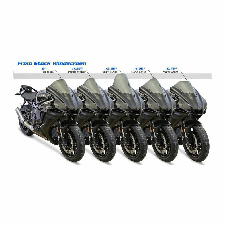 Zero Gravity Double Bubble Windscreens 4 Zero Gravity Double Bubble Windscreens - Image 2