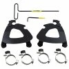 Memphis Shades Black Gauntlet Fairing Trigger-Lock Hardware Kit -Deals Windshields Store 10020408 A V3
