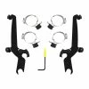Memphis Shades Black Sportshield Trigger Lock Complete Mount Kit -Deals Windshields Store 10020577 A V3