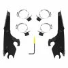 Memphis Shades Black Batwing Fairing Trigger-Lock Mount Kits 1 Memphis Shades Black Batwing Fairing Trigger-Lock Mount Kits -Deals Windshields Store 10020840 A V3