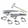 Memphis Shades Polished Batwing Fairing Trigger-Lock Mount Kits -Deals Windshields Store 10020841 A V3