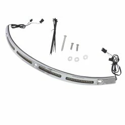 Custom Dynamics Standard Dynamic Chrome LED Fairing Windshield Trim