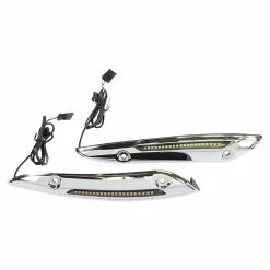 Custom Dynamics Genesis 4 Dynamic Chrome LED Windshield Trim