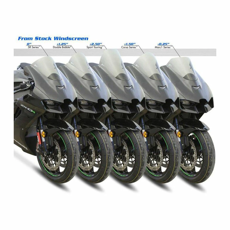 Zero Gravity Clear Marc-1 Windscreen 5 Zero Gravity Clear Marc-1 Windscreen - Image 3