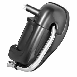 HogWorkz Vented Charcoal Pearl Lower Fairings -Deals Windshields Store 160 1015 C V1