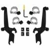 Memphis Shades Sportshield Black Trigger Lock Mount Kit -Deals Windshields Store 200 3907 A V1