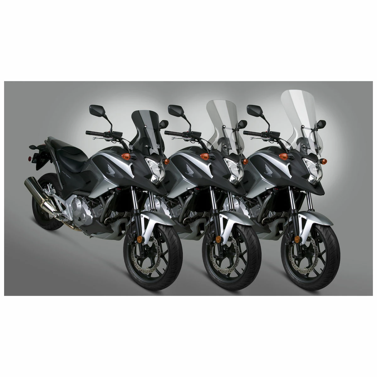 National Cycle VStream Sport Windshield, Dark Tint 5 National Cycle VStream Sport Windshield, Dark Tint - Image 3