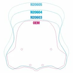 National Cycle VStream Sport Touring Windshield, Light Tint -Deals Windshields Store 200 4241 D V1