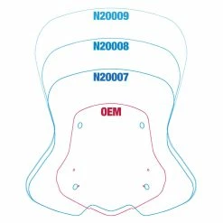 National Cycle VStream+ Sport/Touring Windshields -Deals Windshields Store 200 4243 D V1