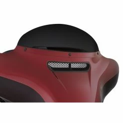 Big Bike Parts Chrome Fairing Screen