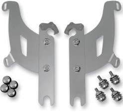 Memphis Shades Bullet Fairing Polished Trigger Lock Mount Kit
