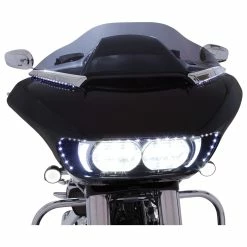 Ciro Chrome Horizon LED Lighted Windshield Trim