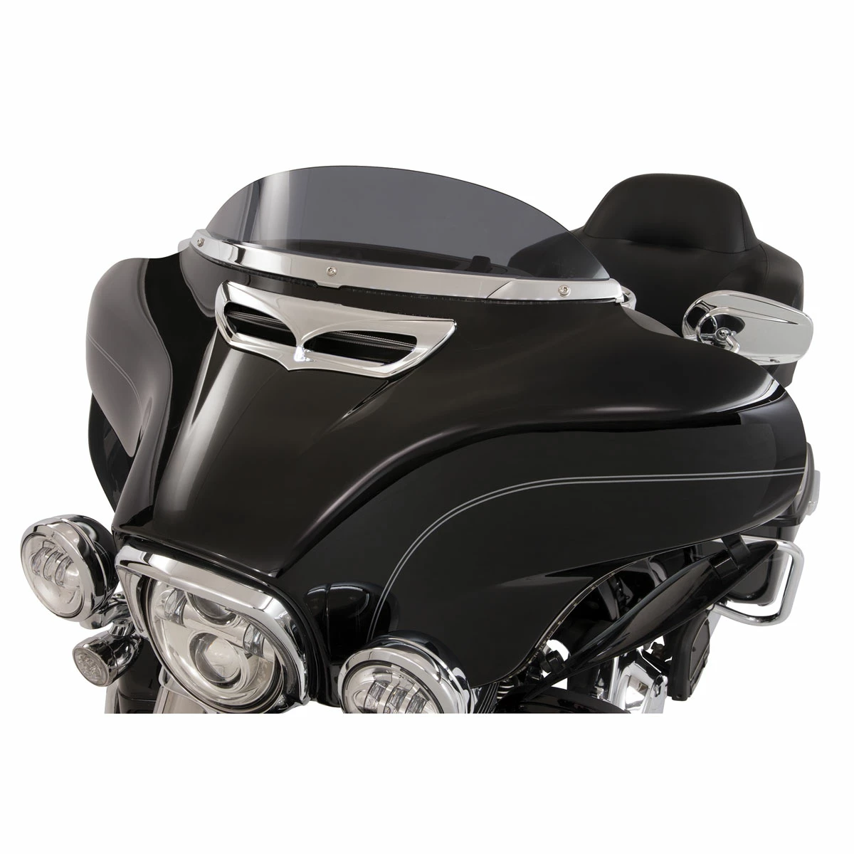 Ciro Chrome LED Lighted Horizon Windshield Trim 5 Ciro Chrome LED Lighted Horizon Windshield Trim - Image 3