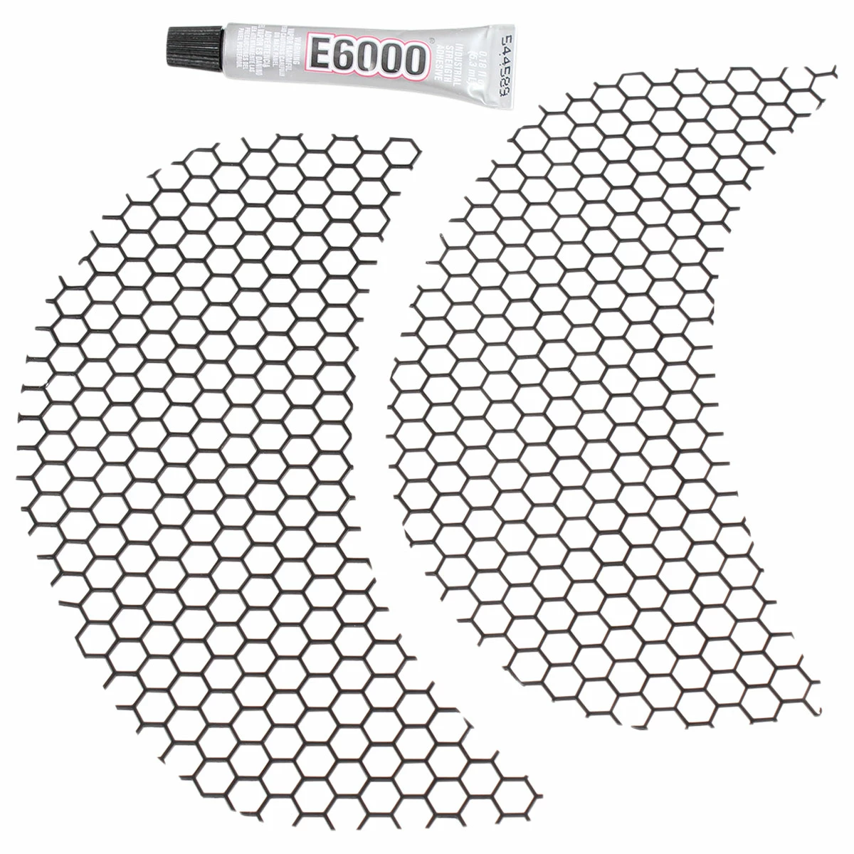 Klock Werks Black Anodized Honeycomb Fairing Vent Screen 3 Klock Werks Black Anodized Honeycomb Fairing Vent Screen