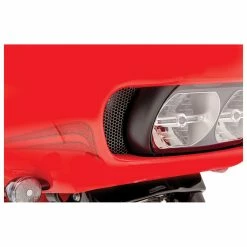 Klock Werks Black Anodized Round Fairing Vent Screen -Deals Windshields Store 510 2243 B V6