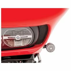 Klock Werks Black Anodized Round Fairing Vent Screen -Deals Windshields Store 510 2243 C V6