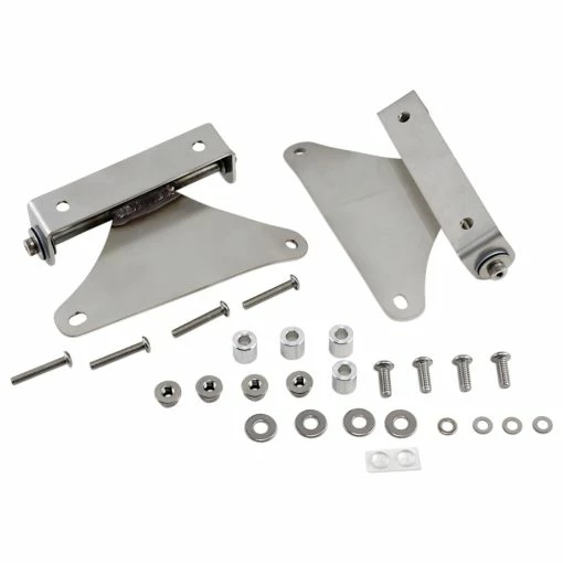 Klock Werks Clear Mid-Frame Deflectors -Deals Windshields Store 510 2253 A V6