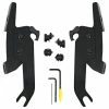 Memphis Shades Fats/Slim Windshield Black Trigger Lock Mount Kit -Deals Windshields Store 600 3755 A V3