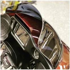 HogWorkz Vivid Black Inner Fairing Air Duct -Deals Windshields Store 630 3486 D V12