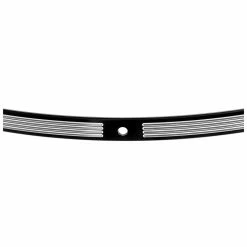 HogWorkz Contrast Cut Billet Windshield Trim Black -Deals Windshields Store 630 3602 C V12