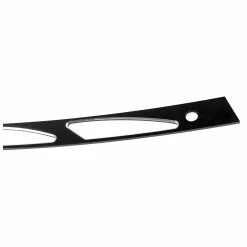 HogWorkz Hollow Cut Billet Windshield Trim Black -Deals Windshields Store 630 3603 B V12