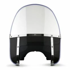 National Cycle Beaded Heavy Duty Clear With Black Windshield