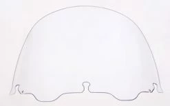 J&P Cycles Air-Blade Polycarbonate Replacement Windshield