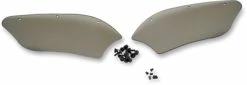Memphis Shades Batwing Fairing Black Wind Deflectors