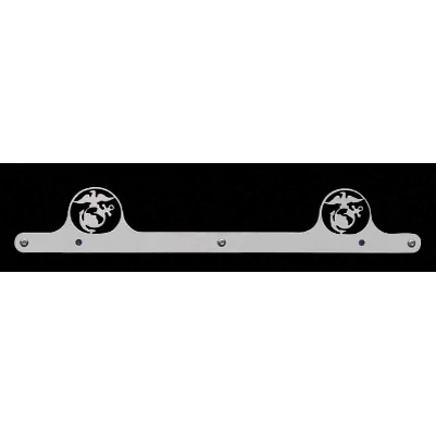 California Custom Cruisers Polished USMC Windshield Trim -Deals Windshields Store 752 024 A V1