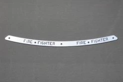 California Custom Cruisers Polished Firefighter Windshield Trim
