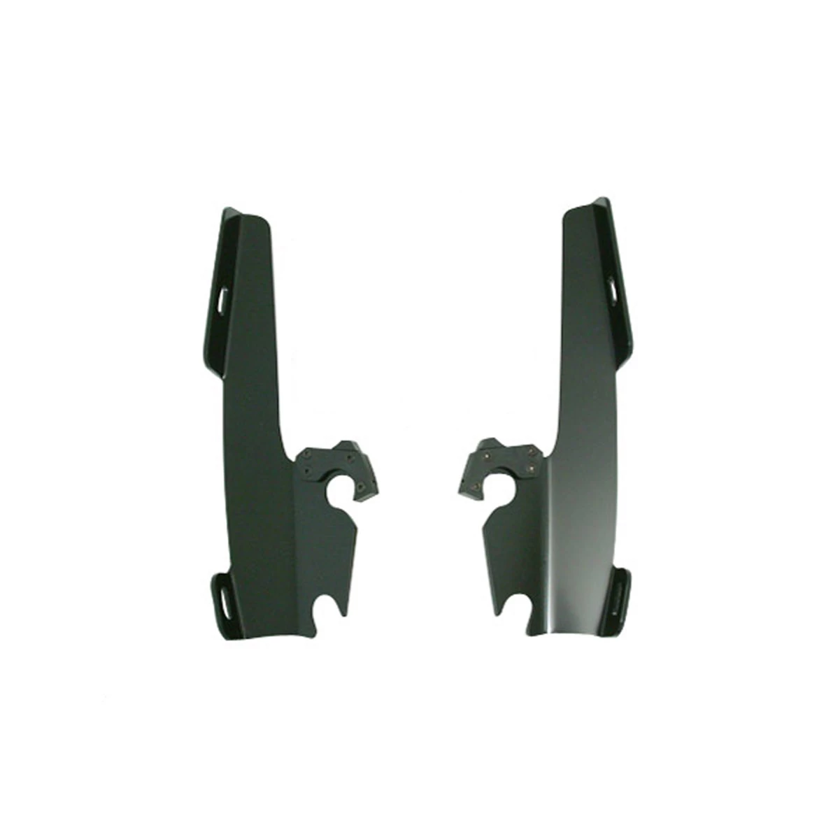 Memphis Shades Fats/Slims/Batwing Fairing Black Mounting Plates Only 3 Memphis Shades Fats/Slims/Batwing Fairing Black Mounting Plates Only