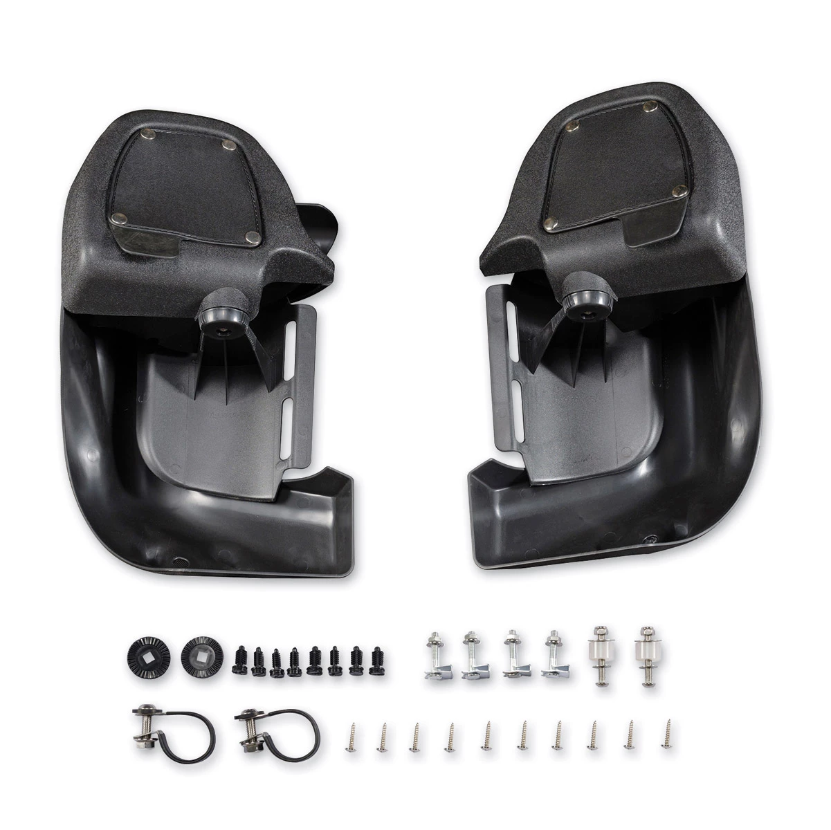 HogWorkz Vented Denim Black Lower Fairings 4 HogWorkz Vented Denim Black Lower Fairings - Image 2