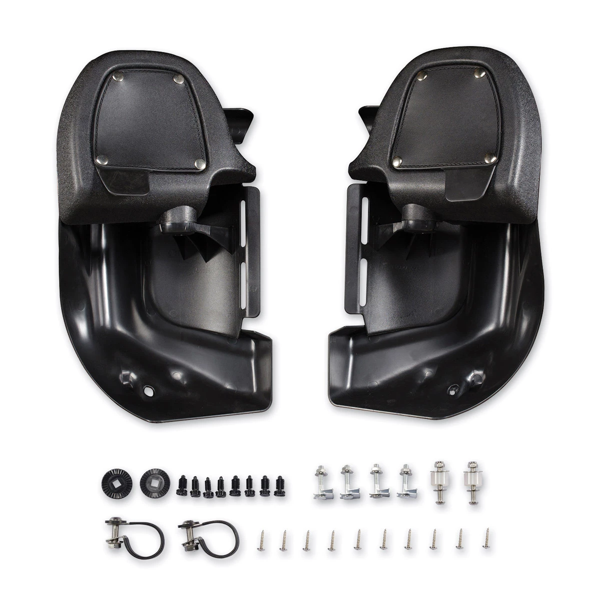 HogWorkz Vented Denim Black Lower Fairings 5 HogWorkz Vented Denim Black Lower Fairings - Image 3