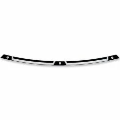 Klock Werks Black Contrast FLW Windshield Trim