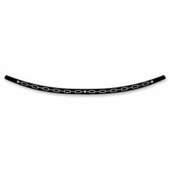 Memphis Shades Contrasting Black Chain Windshield Trim