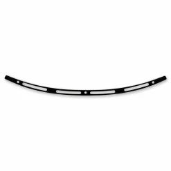 Memphis Shades Contrasting Black Slots Windshield Trim