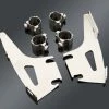 Memphis Shades Fats/Slims Polished Quick Change Mount Kit -Deals Windshields Store ZZ75068 A V1