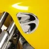 Show Chrome Accessories Fairing Air Intake Accent Grills For GL1800 Gold Wing -Deals Windshields Store zz70453 A V1